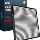 KAX Cabin Air Filter, CF11667 Replacement for Chevy Camaro 2010 2011 2012 2013 2014 2015, w/Activated Carbon Passenger Compartment Air Filter, Filter Up Dust Pollen
