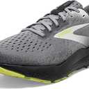 Brooks Mens Ghost 16 Neutral Running Shoe (9 X-Wide, Primer/Grey/Lime)