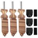 3CS Upgraded 0.4/0.6/0.8mm Integrated Nozzle Kit for Flashforge Adventurer 5X, Quick-Release Hotend Heating Block with 3 Cleaning Brushes & 3 Silicone Socks