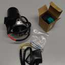 3 Bolt Starter & Relay & CDI for 50cc 70 cc 90cc 100 cc 110cc 125 cc ATV Dirt Bikes Go Karts Chinese Pit Bike Quad 4 Wheelers Dune Buggy Sandrail SSR Roketa Taotao Jonway SunL, Matte Black