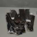 8 Packs Goddess Faux Locs Crochet Hair for Black Women, Goddess Locs Crochet Hair, Boho Style Locs, River Hair with Curly Ends (18Inch, T30#, 8Packs)