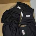 Premium Male Dog Wraps - High Absorbency Male Dog Diapers (Pack of 5) - Washable Belly Band for Male Dogs Incontinence and Puppy Training (Black, XS)