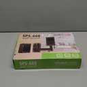 PA Speaker Mount Bracket Support up to 110lbs-Adjustable Speaker Wall Mount Brackets-Heavy Duty Speaker Mounts-Speaker Stand(2 Packs,Black)