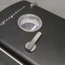 Frigidaire Retro 9-Can Mini Personal Fridge Portable Cooler for Car, Office, Bedroom, Dorm Room, or Cabin, 11.8" D x 7.1" W x 10.1" H, Black