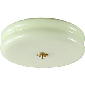KCO Lighting Mid Century Modern LED Ceiling Lights Mint Green Glass Ceiling Lamp Large Hallway Ceiling Light Nordic Vintage Round Semi Flush Ceiling Light Fixture