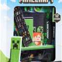 Minecraft Pencil Case and Stationery Set School Supplies Gifts for Kids