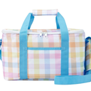Rainbow Check Extra Large Insulated Lunch Bag