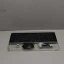 Wireless Keyboard and Mouse Combo, RGB Backlit, Rechargeable & Light Up Letters, Full-Size, Soft Typing, Sleep Mode, 2.4GHz Quiet Keyboard Set for Mac, Windows, Laptop, PC, Trueque (Black)