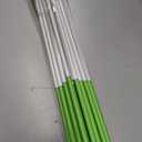 Reflective Driveway Markers 48 Inch, 25 Pack Fiberglass Green Sticks | UV Coating, Flexible Marker for Parking, Property Lines, Snow Plowing, Yard Boundaries and Plant Support