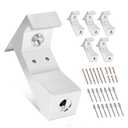 6Pcs Squeaky Floor Repair Kit Wood Floor Repair Tool Fasten Subfloor to Joists Tightly Wood Floor (6 Pcs)