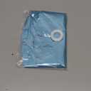 12Pcs Light Blue Round Foil Balloons, 22" 15" 10" 4D Helium Ball Balloon, Metallic Pearl Blue Foil Balloon for Birthday Graduation Wedding Anniversary New Year Eve Disco Prom Party Decorations