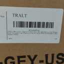 TRALT Office Chair - Ergonomic Desk Chair with Adjustable Lumbar Support, Mesh Computer Chair, Executive Chairs for Home Office Comfortable Lumbar Support (White)