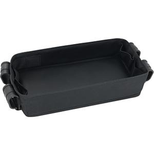 Bandelt Double Sided Stroller Snacks Tray for Wonderfold Wagon W Series Waterproof Kids Toy Placement Faux Leather Sides for Eating and 2 Kids Cup Holder (W2 Series)