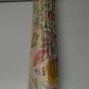 Artoid Mode Colorful Rabbit Bunny Egg Easter Kitchen Mats Set of 2, Spring Home Decor Low-Profile Kitchen Rugs for Floor - 17x29 and 17x47 Inch (Pink)