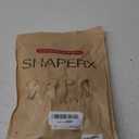 SHAPERX Women's Fajas Colombianas Shapewear Postpartum Tummy Control Body Shaper Butt Lifter Bodysuit (Large, Beige)