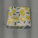 100 Pack Lemon Cocktail Napkins, 5x5 inch Fruit Party Napkin, Summer Party Decorations, Accessories for Themed Events and Celebrations