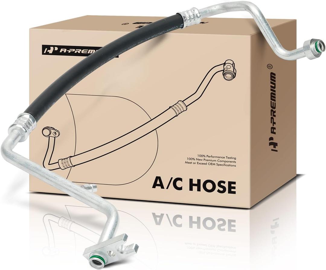 A-Premium A/C Suction Line Hose Assembly Compatible with Dodge, Ram Models - Ram 2500 3500 4500 5500 6.7L Diesel, Compressor to Evap