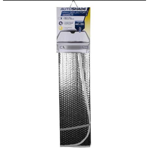 Custom Accessories 63 in. L X 28.5 in. W Silver Foldable Sun Shade