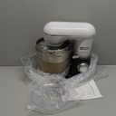 Kitchen in the box Stand Mixer, 5QT Two bowls Electric Food Mixer, 10 Speeds 3-IN-1 Kitchen Mixer for Daily Use with Egg Whisk,Dough Hook,Flat Beater (Black, 5QT)