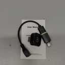 2-in-1 Wireless CarPlay & Android Auto Adapter, Plug & Play CarPlay Dongle Converts Wired to Wireless, Fast Auto-Connect, No Delay, Compact Design for iPhone & Android with USB/USB-C Port(Black)