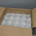 TBWIND 12Pcs Glass Cylinder Vases 8 Inch Tall Clear Flower Vases for Centerpieces Wedding Decoration, Hurricane Floating Candle Holder for Party Table Home Decor