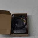 USB 3.0 to SATA IDE Adapter, Hard Drive Reader External Ultra Recovery Converter Compatible with 2.5" 3.5" HDD, SSD,5.25-inch DVD/CD-ROM Optical Drive Data Transfer with Power Supply (Black)