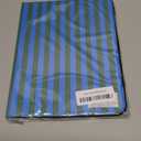 TopPerfekt Case for iPad 11th (A16) 11-inch 2025/10th Generation 10.9-inch 2022, Striped Cute Girly Collegiate Style Case with Pencil Holder for Kids, Boys, Girls, Anti-Slip/Anti-Shock-Deep Blue Green