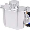 EVIL ENERGY Radiator Coolant Overflow Tank,Coolant Recovery Tank 1L Aluminum Universal