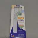 SEAGO Kids Electric Toothbrush with 2 Mins Brushing Timer and 8 Replacement Bursh Heads,Rainbow LED Light Make Brushing Fun, Blue Color Boys Battery Powerd Toothbrush for 4-12 Years Old