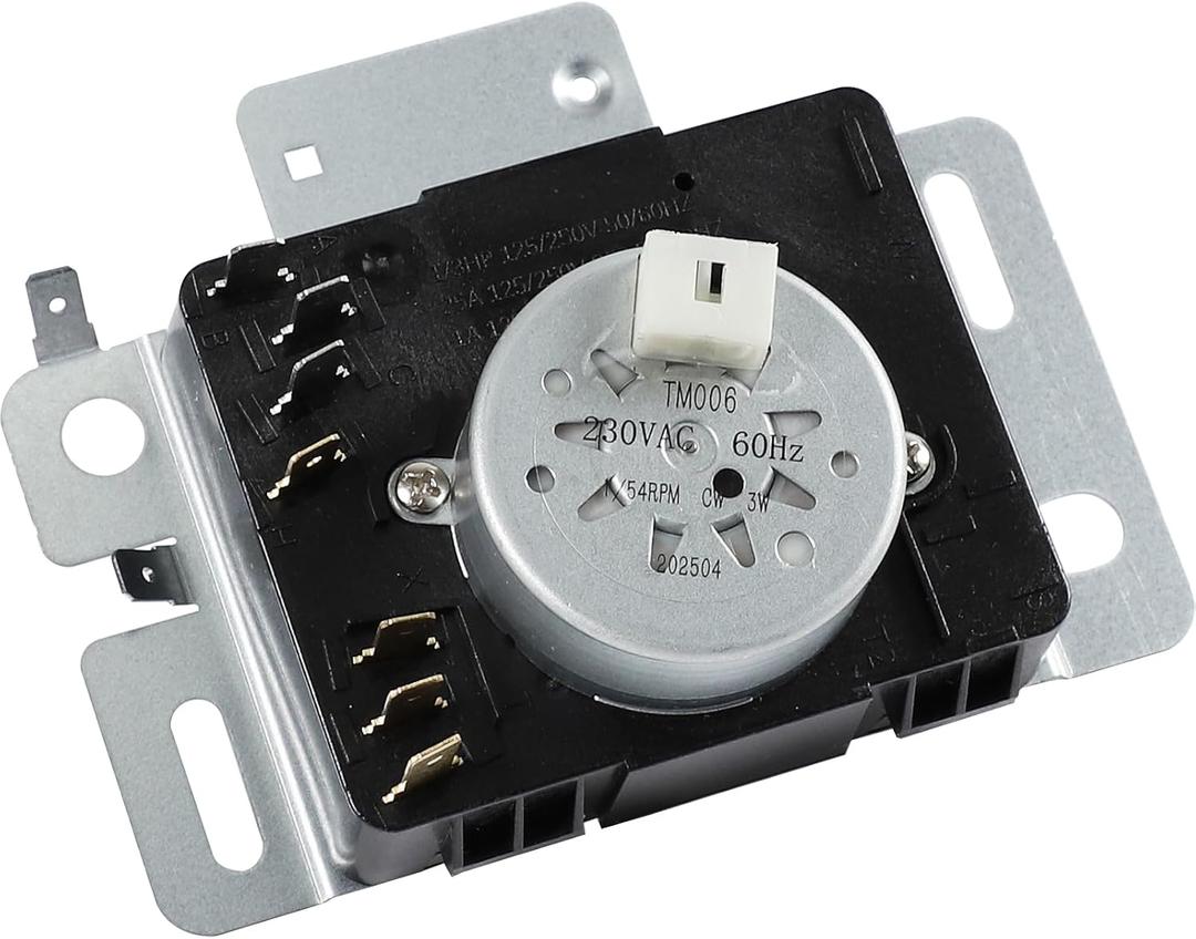W10745655 Dryer Timer Compatible with Whirlpool Maytag Amana Admiral Replaces W10857612 W10436308 AP6003908 4454384 PS11731366 Clothes Dryer Timing Controller 4KWED4605FW0 NED4655EW1 YNED4655EW1
