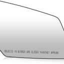 Passenger Right Side View Heated Mirror Glass Replacement for 2007-2016 GMC Acadia, 2007-2010 Saturn Outlook, 2009-2016 Chevrolet Traverse, Replace 15951928, 25990004, 30223, 80223, GM1324119