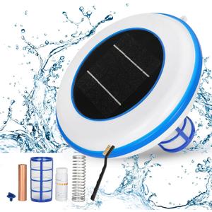 Spa Water Tool, Pool Accessories, Thickened 4.13 x 0.98 Inch Copper Anode, Up to 45, 000 Gallons Pool, Easy to Install, Ideal for Above Ground and In-Ground Pools