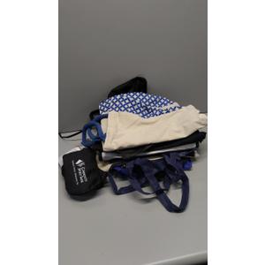 Mix of items /Bags , Tote bags , Grocery Bags Sizes Small , Medium, Large . Condition Varies Per item