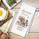Memories Begin in Mimi's Kitchen Towels, for Mimi Grandma Dish Tea Towels for Kitchen, Grandma Birthday Gifts from Grandkids Decorative Hand Towels, 16x24 Inch