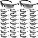 WFEANG Safety Glasses ANSI Z87.1 Certified for Men & Women - Durable Lab Protective Eyewear for Chemistry & Research (30Pcs, Grey)