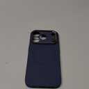 ESR Silicone Case for iPhone 17 Pro, Built-in Camera Stash Stand Compatible with MagSafe, Military-Grade Drop Protection Magnetic Phone Case for iPhone 17 Pro, Cloud Series, Navy Blue