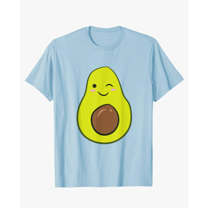 Cute Avocado Halloween Costume Kawaii Avocado T-Shirt Size M