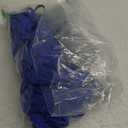 Name Tags Blue Lanyards/Badge Holder Pairs Woven Round Lanyard & Horizontal Sealable Waterproof Clear Plastic ID Card Lanyards with id Holder Name Badges (Blue, 50 Pack)