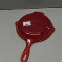 Le Creuset Enameled Cast Iron Signature Iron Handle Skillet, 9", Cerise