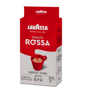 LAVAZZA Qualita Rossa Brick Coffee, 8.8 OZ, Set of 2, Best Before 30/09/2025  LAVAZZA Qualita Rossa Brick Coffee, 8.8 OZ, Set of 2, Best Before 30/09/2025