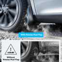 Nmoiss Tesla New Model Y Juniper Accessories Mud Flaps Heavy Duty Splash Guards, Protect Paint from Mud Sand and Road Debris, Tough Flexible Material No Drill Installation (Set of 4)