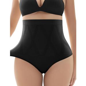 Tummy Control Seamless Underwear Panties High Waist, Small