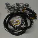 Duck Decoy Rigs – Texas Style Tangle-Free 12 Pack Setup with Anchoring Weights, Gold Carabiner, Quick Swivels for Duck and Waterfowl Hunting