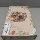 Lannso DIY Dollhouse Miniature Kit, Doll House Kit with Dust Proof Cover and Music Box, Mini Wooden Dollhouse Toys for Adult Gift(M2132)