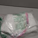 WelvetBLK White Sheer Curtains for Bedroom Living Room 72 Inches Long 2 Panels Set, Soft Airy Geometric Jacquard Clip Curtains Drapes, Modern Rod Pocket Door Curtain, White, 2Pcs Each 42" Wx72 L Inch