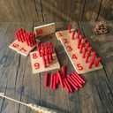 Counting and Educational Montesorri Toys Wood Sticks Counting Learning Board Maths Learning Toy