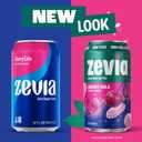 Zevia Zero Sugar Soda, Cherry Cola, 12 oz Cans (24-Pack)  Naturally Sweetened, Non-GMO Project Verified, Gluten-Free, Vegan (EXP 03/24/27)