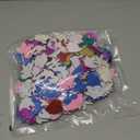 300 Pieces Glitter Sea Animal Foam Stickers Foam Colorful Self-Adhesive Sea Fish Sticker Ocean Animals Shapes Stickers Theme Party Supplies for Greeting Cards DIY Scrapbooking Decoration