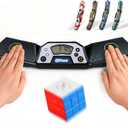 Professional Speed Cube Timer,Touch Control Timer with Display,Cube Race Stack Competition a Great Gift for Boys and Girls