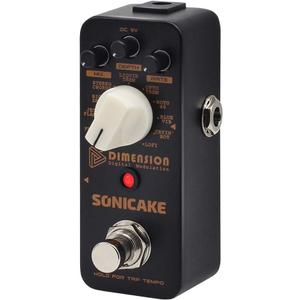 SONICAKE Modulation Pedal Modulation Guitar Pedal Phaser Flanger Chorus Tremolo Vibrato Autowah Guitar Effects Pedal 11 Modes